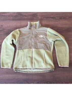 Womens The North Face Denali Fleece Jacket Green Small